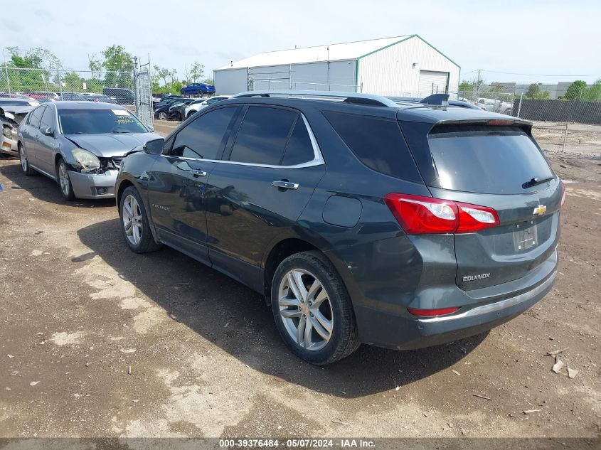 2019 Chevrolet Equinox Premier VIN: 3GNAXNEV6KS666249 Lot: 39376484