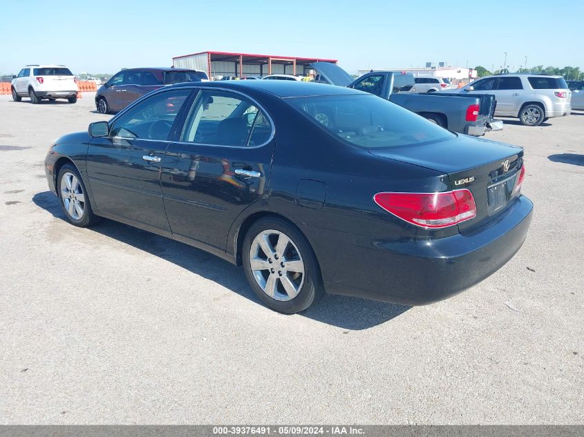 2005 Lexus Es 330 VIN: JTHBA30G455142655 Lot: 39376491