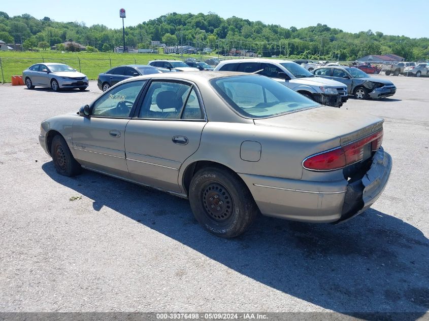 1999 Buick Century Custom VIN: 2G4WS52M9X1536487 Lot: 39376498