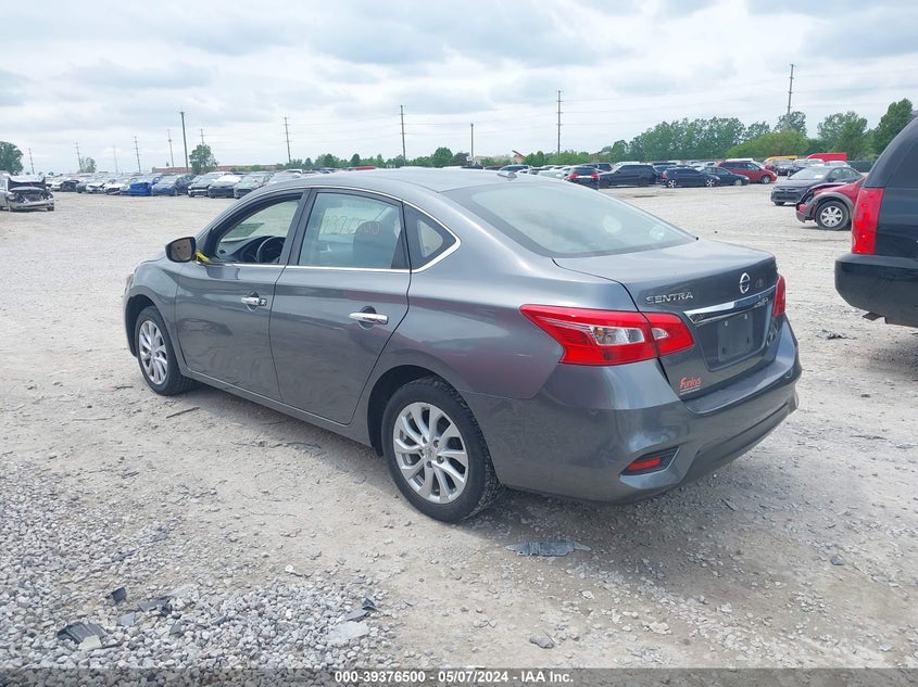 VIN 3N1AB7AP5JL617162 2018 NISSAN SENTRA SV