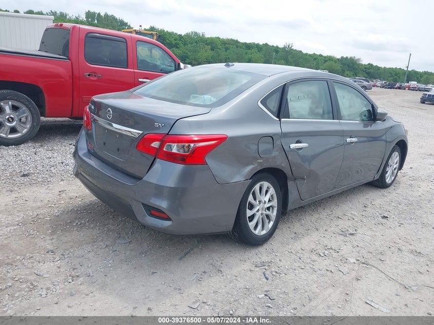 VIN 3N1AB7AP5JL617162 2018 NISSAN SENTRA SV