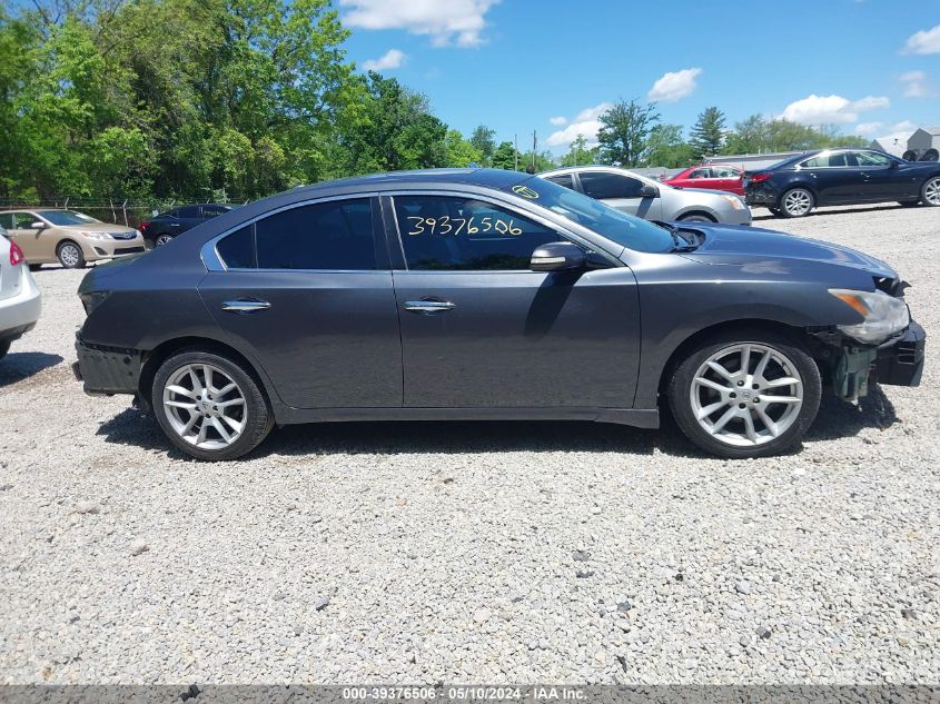 2011 Nissan Maxima 3.5 Sv VIN: 1N4AA5AP6BC810668 Lot: 39376506