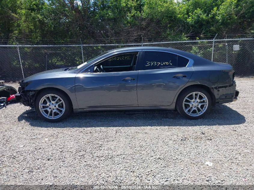 2011 Nissan Maxima 3.5 Sv VIN: 1N4AA5AP6BC810668 Lot: 39376506