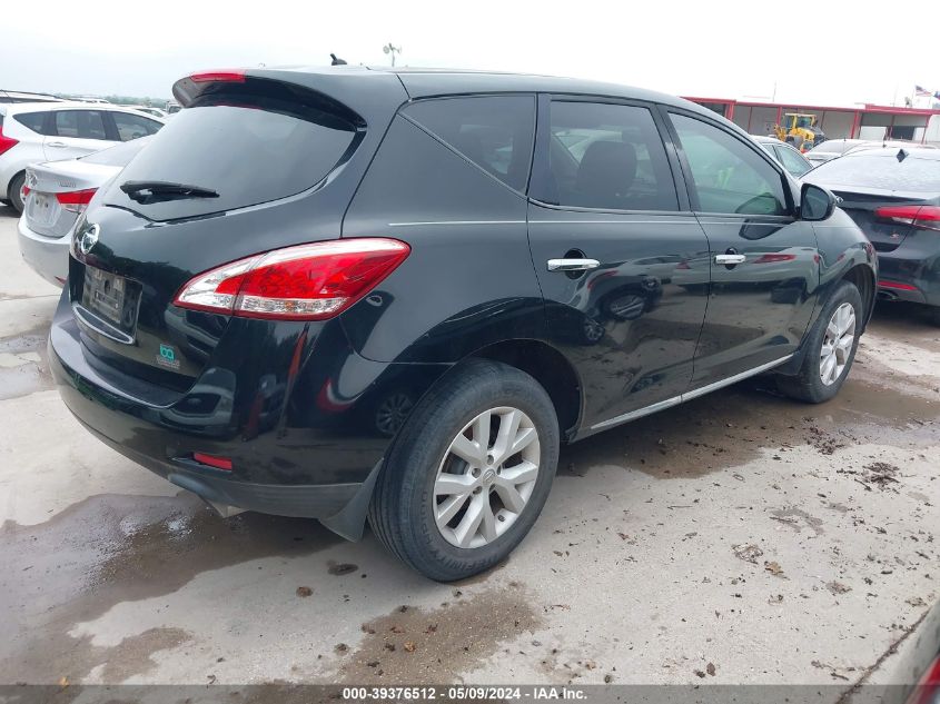 2011 Nissan Murano S/Sl/Le VIN: JN8AZ1MU3CW066299 Lot: 39376512