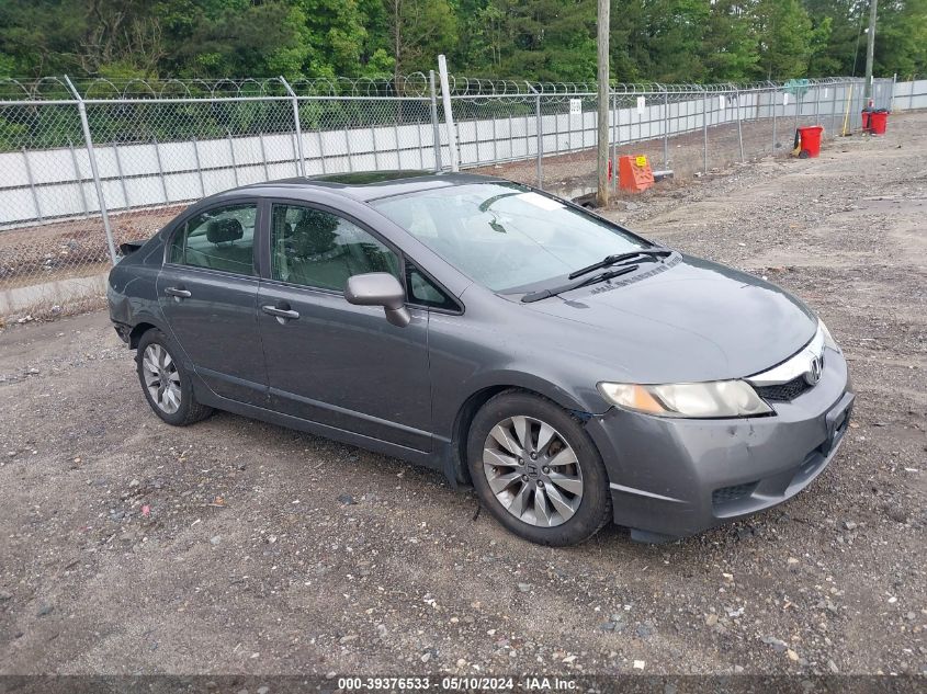 2009 Honda Civic Ex-L VIN: 19XFA16929E034965 Lot: 39376533