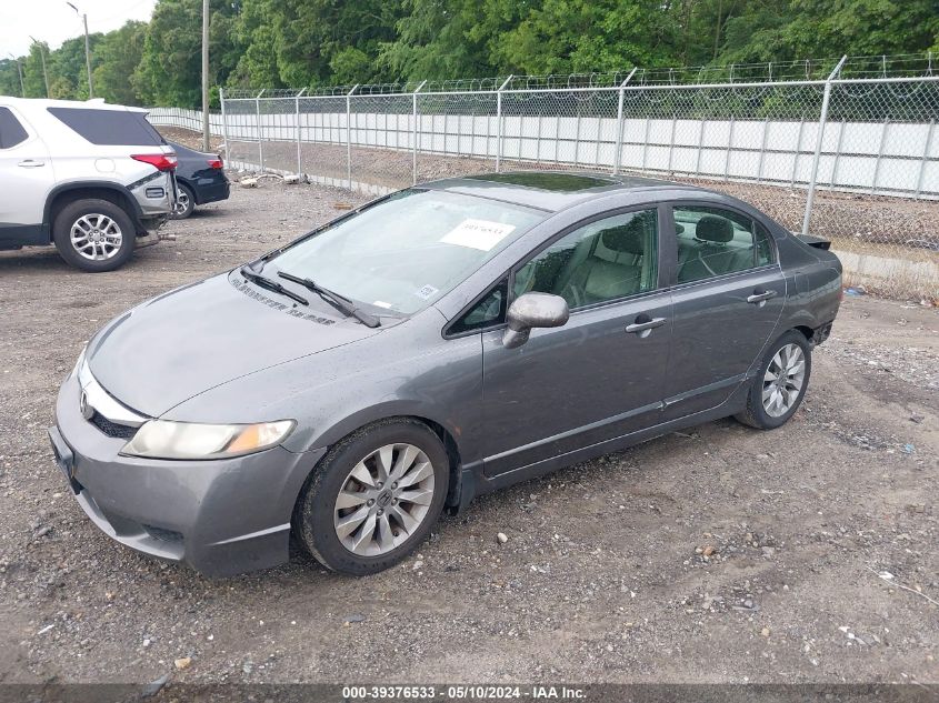 2009 Honda Civic Ex-L VIN: 19XFA16929E034965 Lot: 39376533