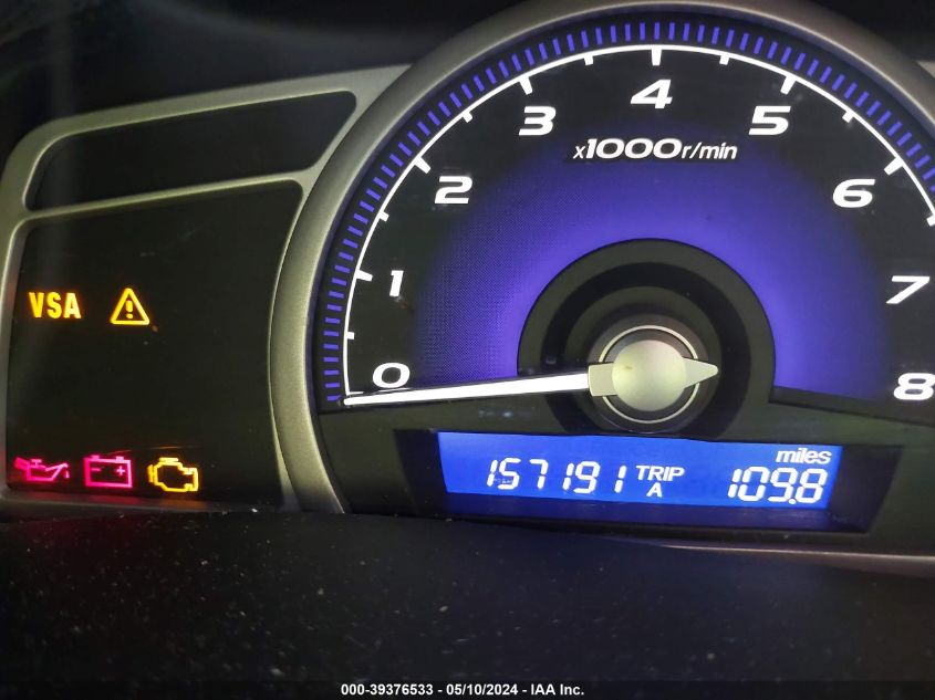 2009 Honda Civic Ex-L VIN: 19XFA16929E034965 Lot: 39376533