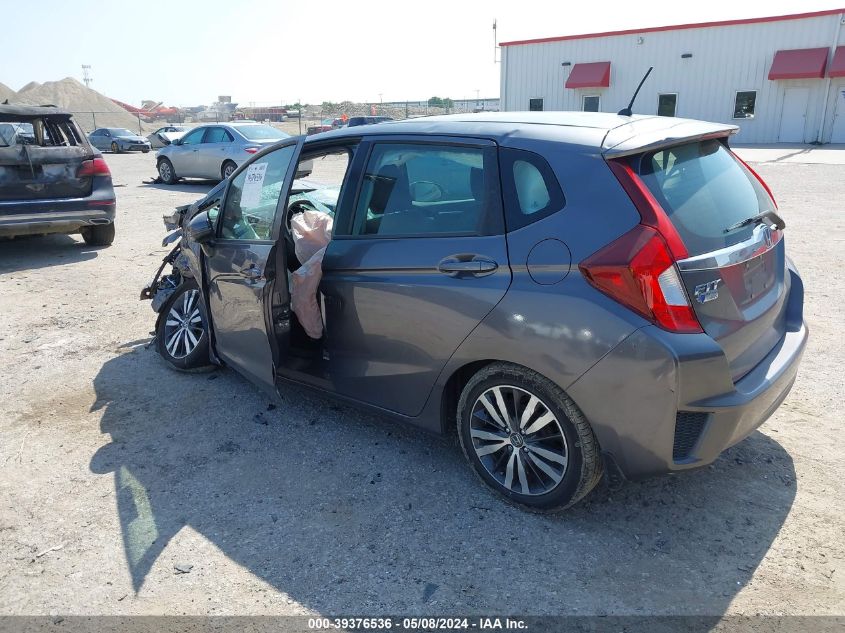 2015 Honda Fit Ex/Ex-L VIN: 3HGGK5H89FM712725 Lot: 39376536