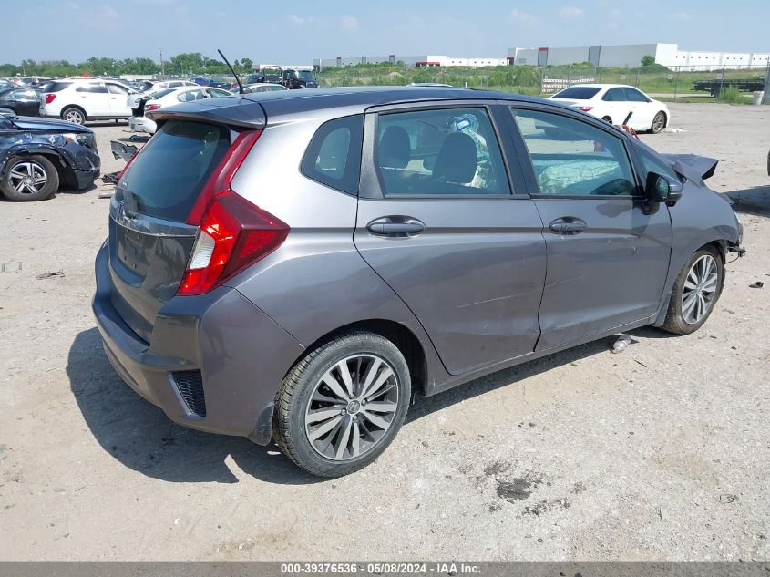 2015 Honda Fit Ex/Ex-L VIN: 3HGGK5H89FM712725 Lot: 39376536