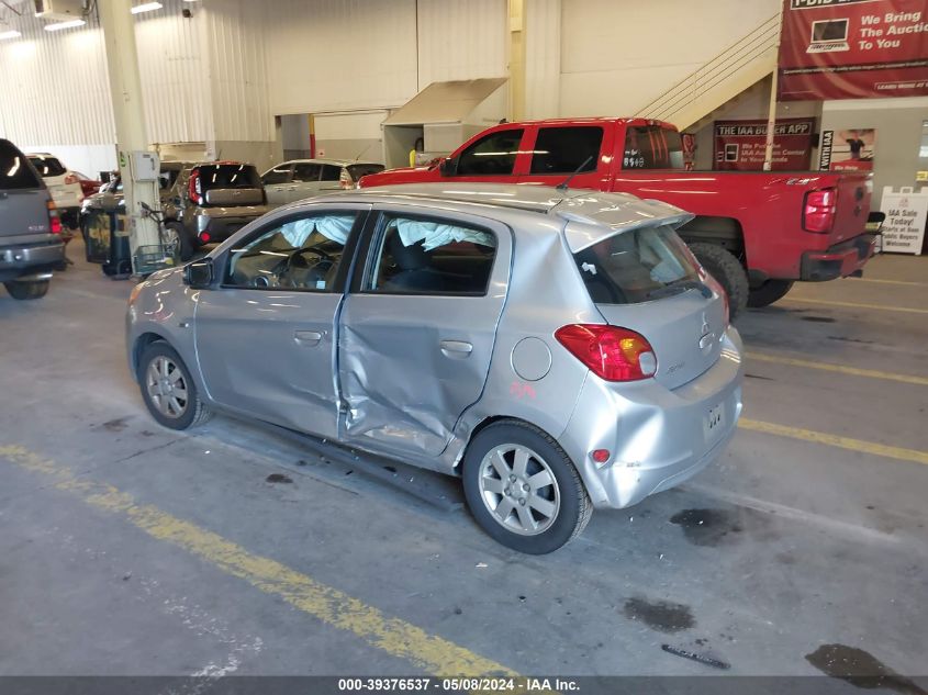 2015 Mitsubishi Mirage Es VIN: ML32A4HJ5FH032742 Lot: 39376537