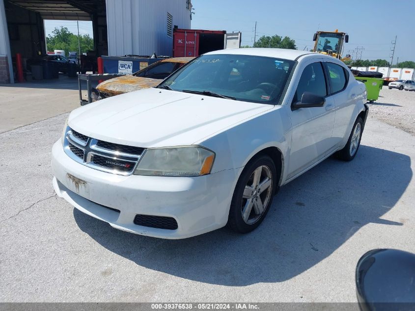 2013 Dodge Avenger Se VIN: 1C3CDZAB2DN664674 Lot: 39376538