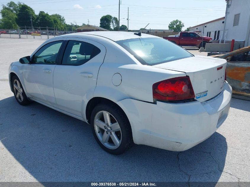 2013 Dodge Avenger Se VIN: 1C3CDZAB2DN664674 Lot: 39376538