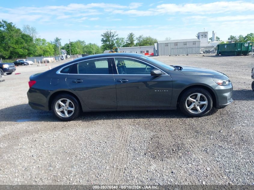 2017 Chevrolet Malibu Ls VIN: 1G1ZB5ST7HF178902 Lot: 39376540