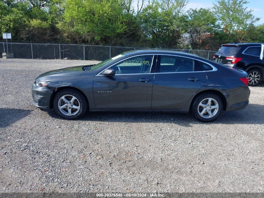 2017 Chevrolet Malibu Ls VIN: 1G1ZB5ST7HF178902 Lot: 39376540