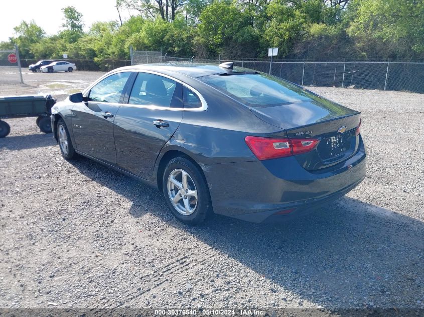 2017 Chevrolet Malibu Ls VIN: 1G1ZB5ST7HF178902 Lot: 39376540