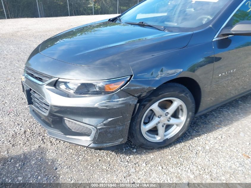 2017 Chevrolet Malibu Ls VIN: 1G1ZB5ST7HF178902 Lot: 39376540