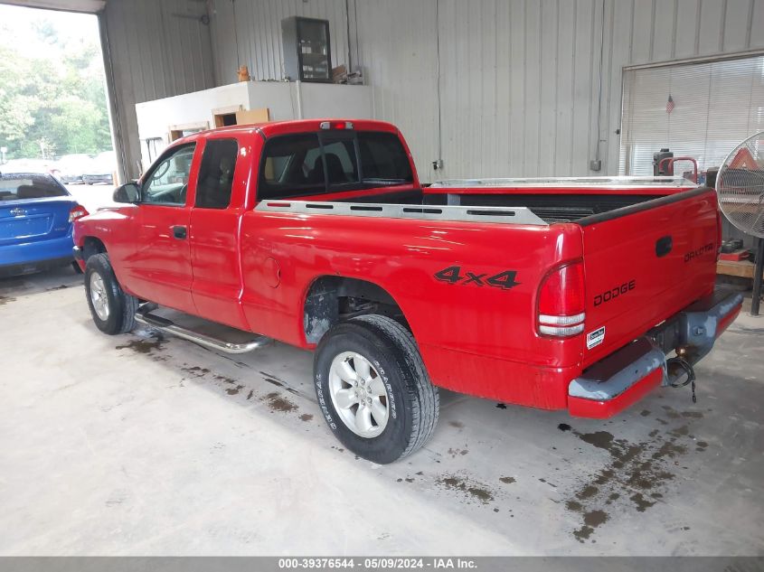 2004 Dodge Dakota Sport VIN: 1D7HG32KX4S502738 Lot: 39376544