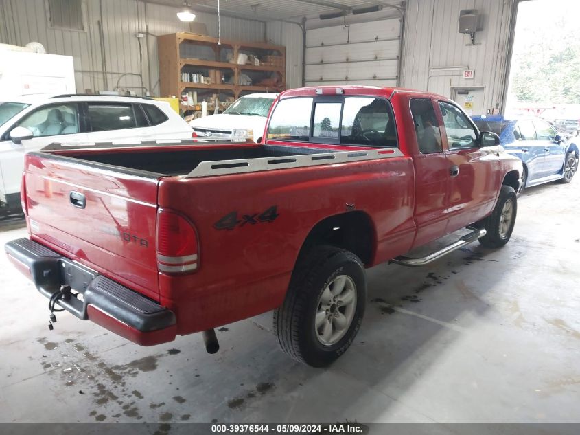 2004 Dodge Dakota Sport VIN: 1D7HG32KX4S502738 Lot: 39376544