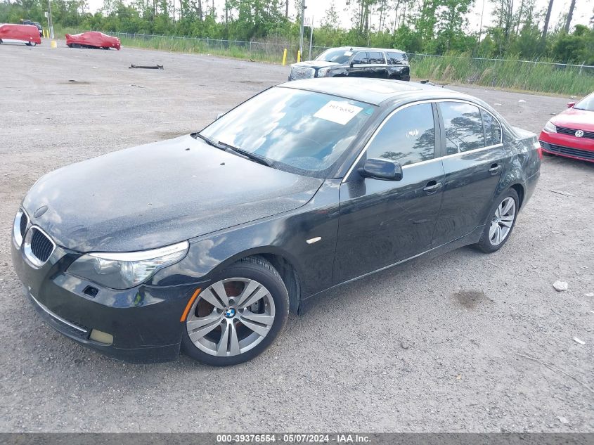 2009 BMW 528I VIN: WBANU535X9C122582 Lot: 39376554