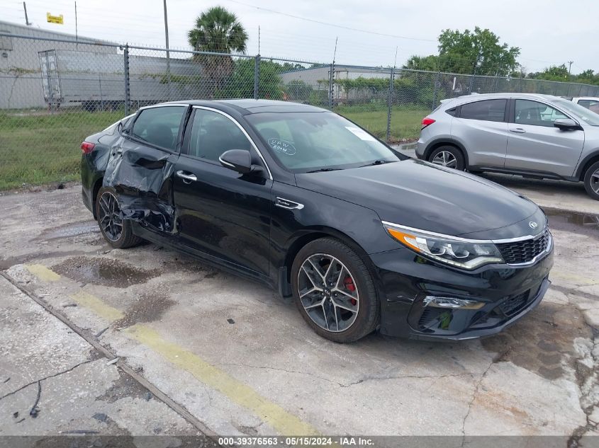 2020 Kia Optima Sx Turbo VIN: 5XXGW4L27LG378174 Lot: 39376563