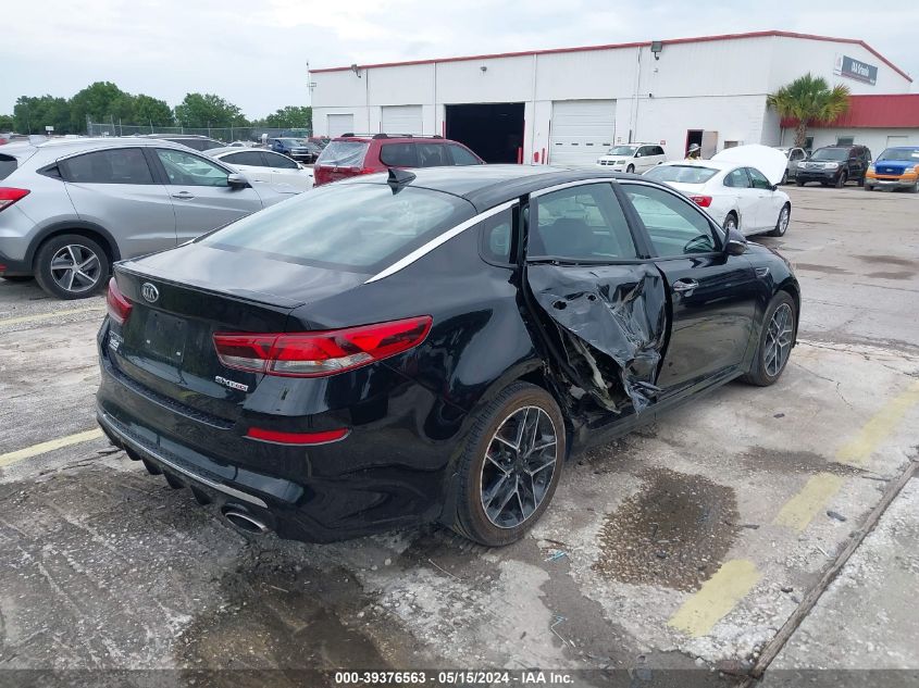 2020 Kia Optima Sx Turbo VIN: 5XXGW4L27LG378174 Lot: 39376563