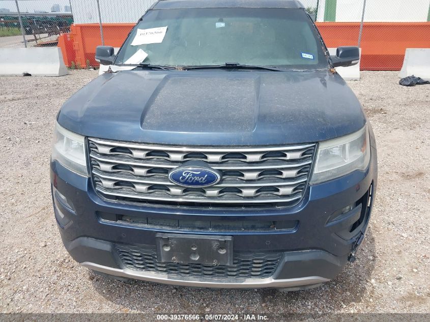 2016 Ford Explorer Xlt VIN: 1FM5K7D83GGC21761 Lot: 39376566