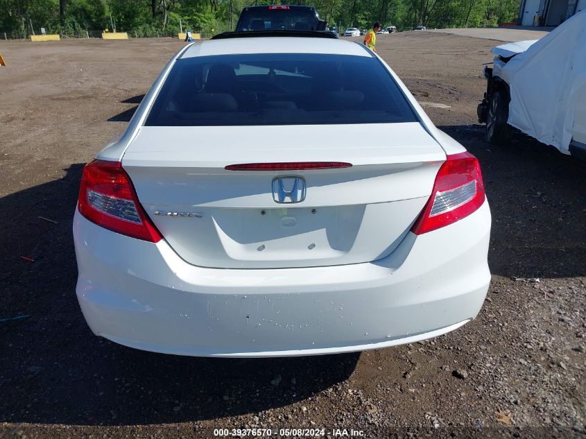 2012 Honda Civic Ex VIN: 2HGFG3B81CH519571 Lot: 39376570