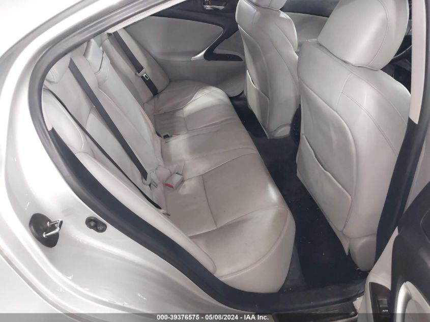 2007 Lexus Is 250 VIN: JTHBK262872055512 Lot: 39376575