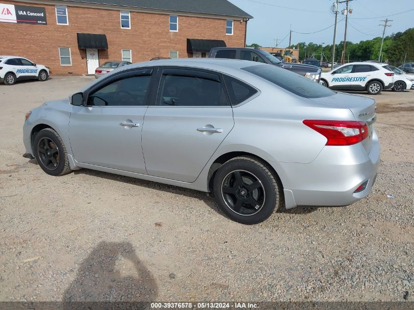 2016 Nissan Sentra S VIN: 3N1AB7AP0GY306542 Lot: 39376578