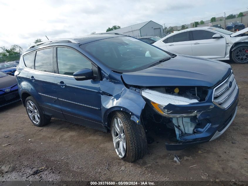 2018 Ford Escape Titanium VIN: 1FMCU9J99JUA40022 Lot: 39376580