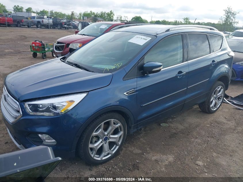 2018 Ford Escape Titanium VIN: 1FMCU9J99JUA40022 Lot: 39376580