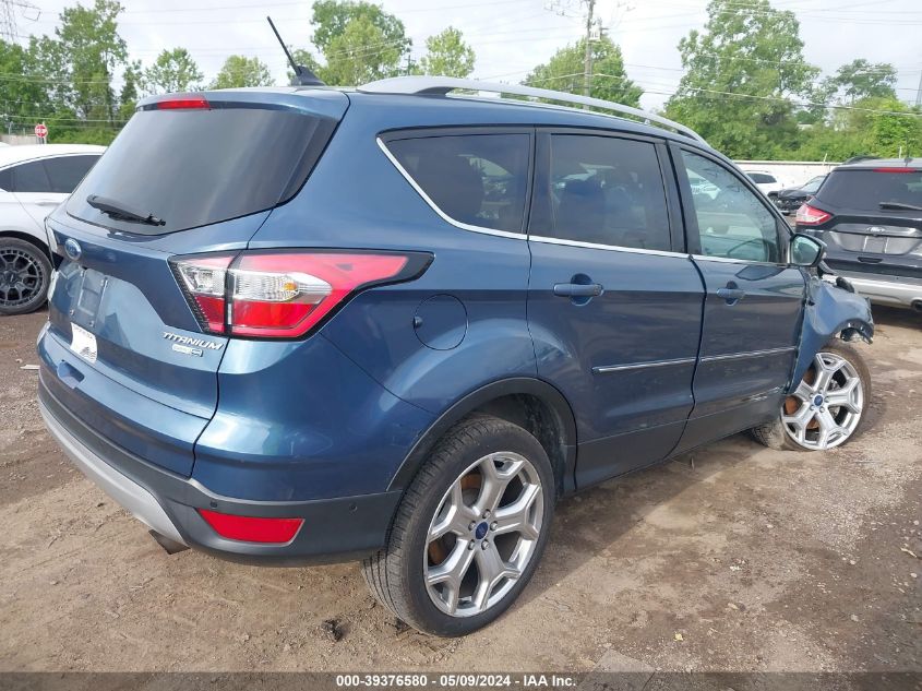 2018 Ford Escape Titanium VIN: 1FMCU9J99JUA40022 Lot: 39376580