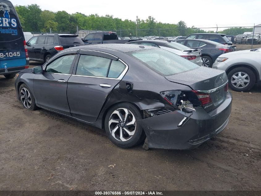 2017 Honda Accord Ex-L V6 VIN: 1HGCR3F84HA044463 Lot: 39376586