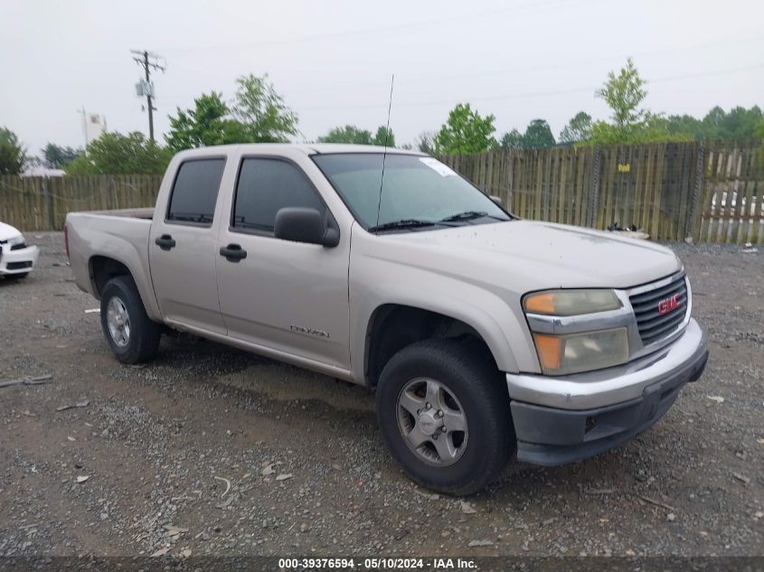 2004 GMC Canyon Sle VIN: 1GTDT136548161028 Lot: 39376594