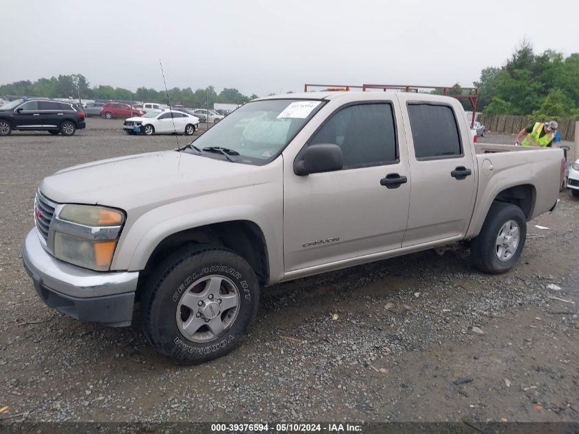 2004 GMC Canyon Sle VIN: 1GTDT136548161028 Lot: 39376594