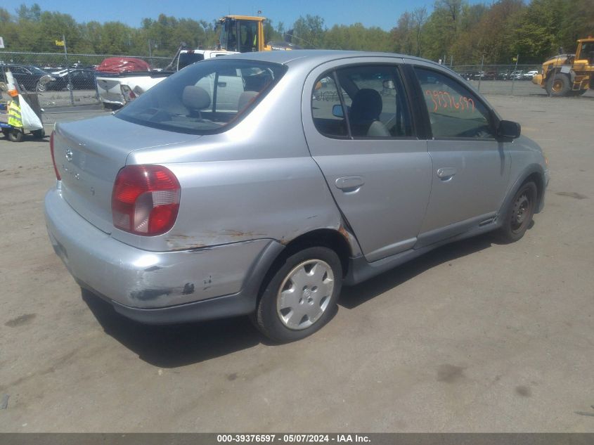 2001 Toyota Echo VIN: JTDBT123710105312 Lot: 39376597