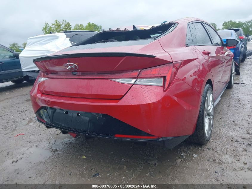 VIN KMHLR4AF2PU392863 2023 HYUNDAI ELANTRA N LINE