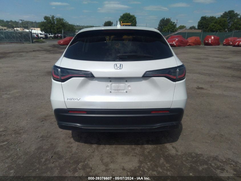 2024 Honda Hr-V Awd Lx VIN: 3CZRZ2H31RM706907 Lot: 39376607