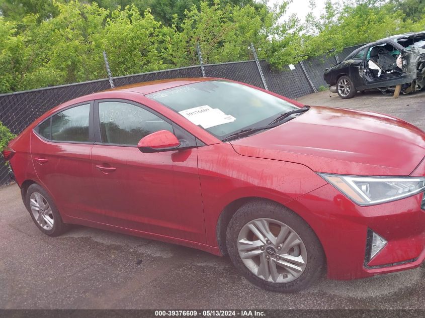 2019 HYUNDAI ELANTRA SEL - KMHD84LF1KU792152