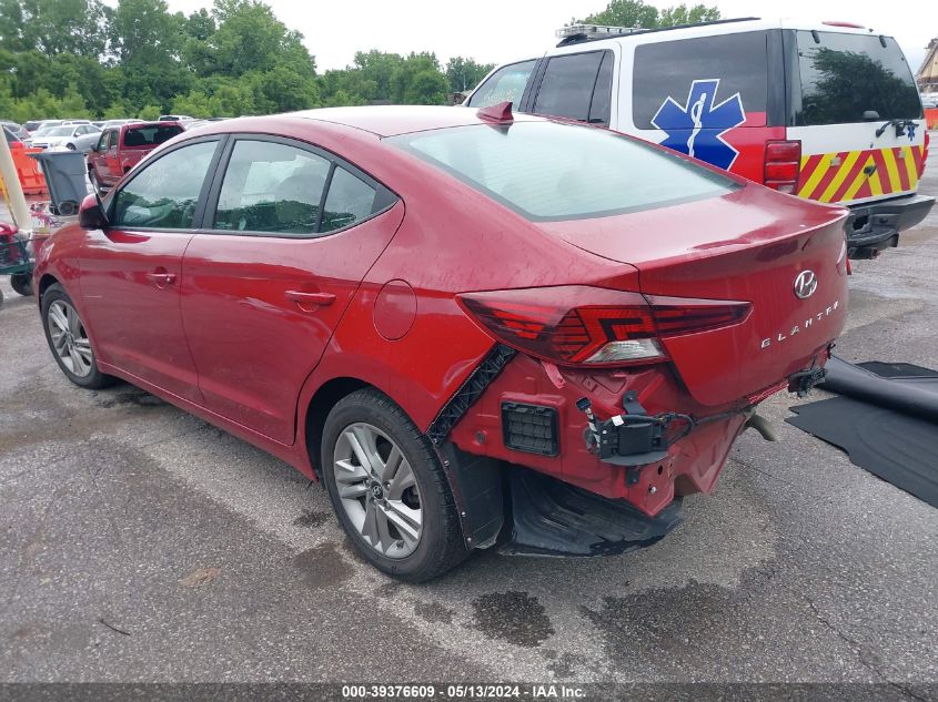 2019 HYUNDAI ELANTRA SEL - KMHD84LF1KU792152