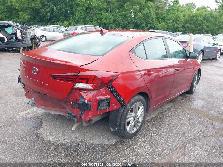 2019 Hyundai Elantra Sel VIN: KMHD84LF1KU792152 Lot: 39376609