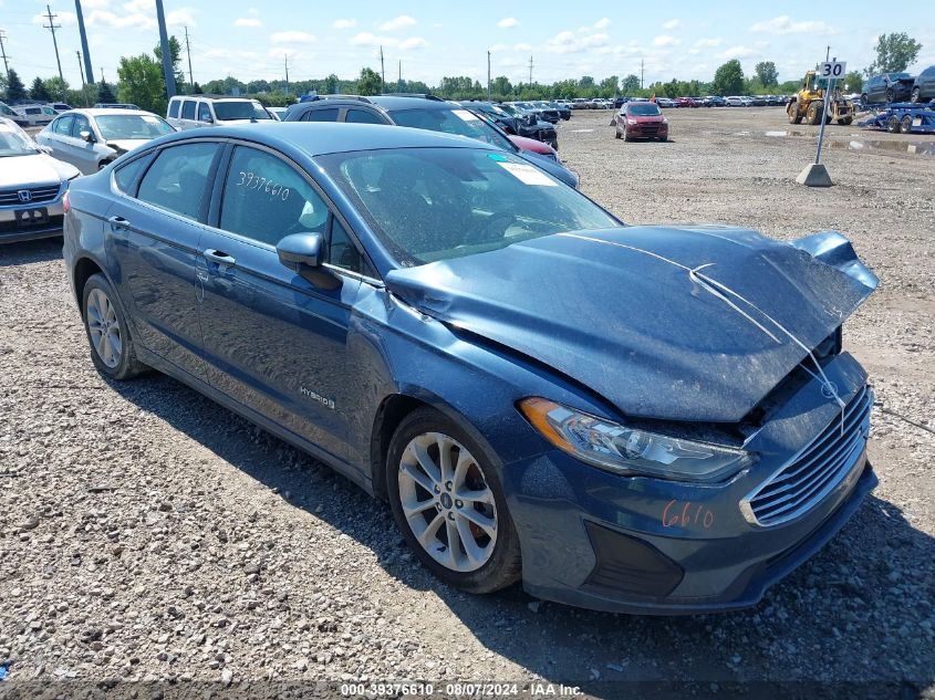 3FA6P0LUXKR167513 2019 FORD FUSION - Image 1