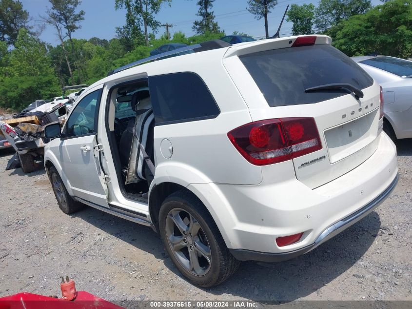 2017 Dodge Journey Crossroad Plus VIN: 3C4PDCGB6HT612357 Lot: 39376615