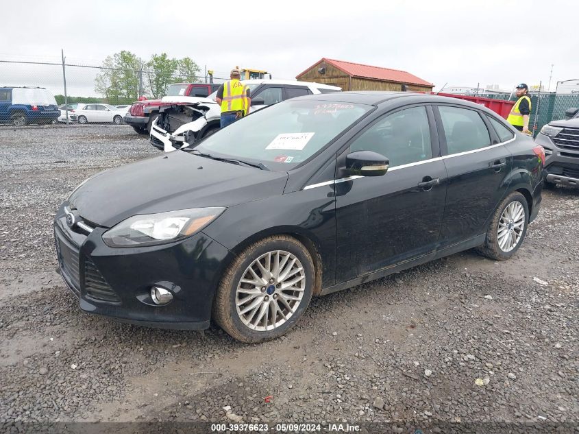 2014 Ford Focus Titanium VIN: 1FADP3J23EL361491 Lot: 39376623