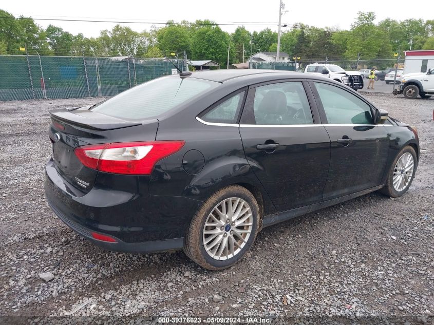 2014 Ford Focus Titanium VIN: 1FADP3J23EL361491 Lot: 39376623