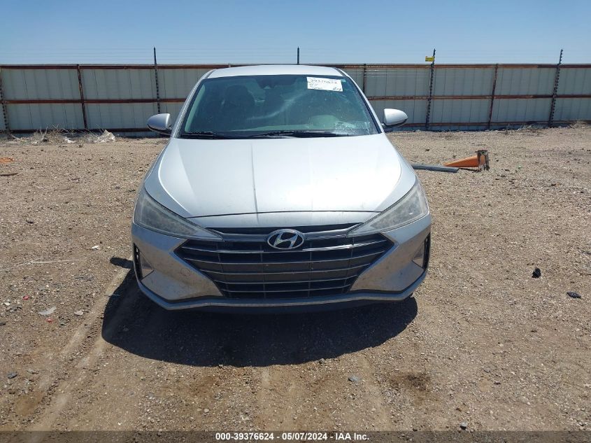 2019 Hyundai Elantra Sel VIN: KMHD84LF3KU866526 Lot: 39376624