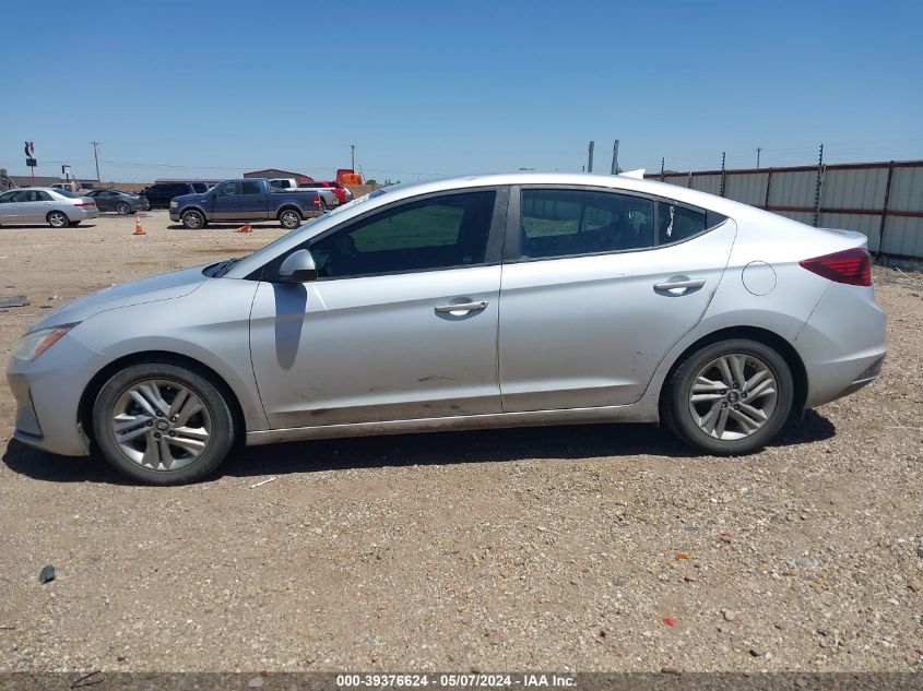 2019 Hyundai Elantra Sel VIN: KMHD84LF3KU866526 Lot: 39376624