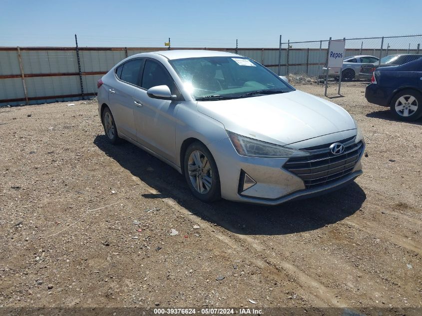 2019 HYUNDAI ELANTRA SEL - KMHD84LF3KU866526