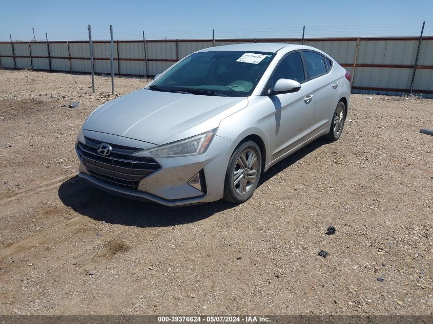 2019 Hyundai Elantra Sel VIN: KMHD84LF3KU866526 Lot: 39376624