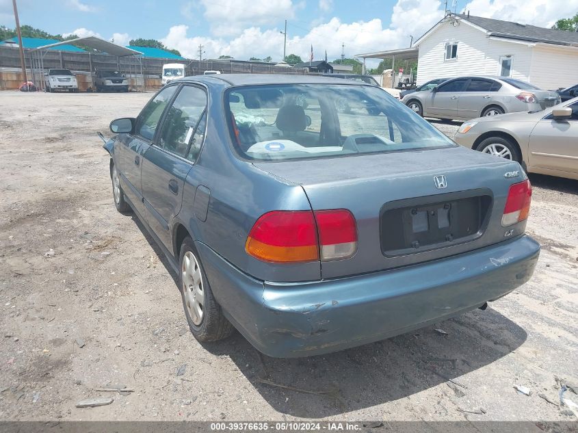 1998 Honda Civic Lx VIN: 2HGEJ6670WH580544 Lot: 39376635